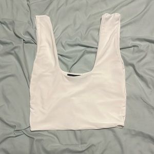White tank top